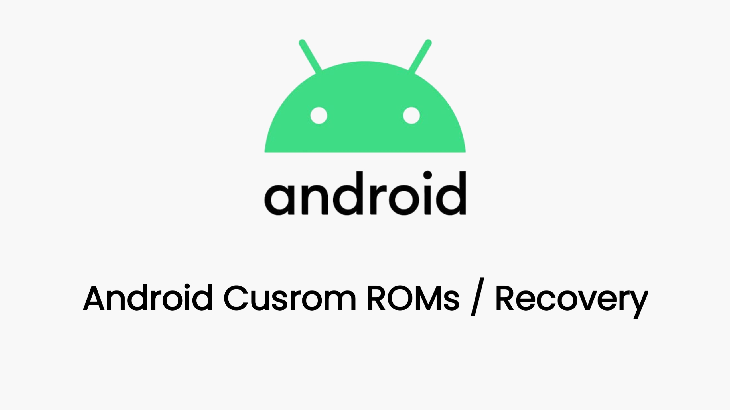 Custom Rom logo